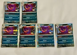 🔥Pokemon Gengar Not GameStop Promo Gem Cond. 4 Holo 2 Foil 050/88 5 Chinese 🔥 - Image 1