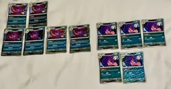 🔥Pokemon Gengar Not GameStop Promo Gem Cond. 4 Holo 2 Foil 050/88 5 Chinese 🔥 - Image 3