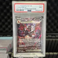 Pokemon Paldean Fates Charizard ex #234 Special Illustration Rare PSA 9 MINT - Image 1