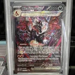 Pokemon Paldean Fates Charizard ex #234 Special Illustration Rare PSA 9 MINT - Image 3
