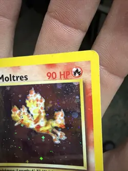 Pokemon Blaine's Moltres 001/132 Gym Heroes Holo Rare Basic 90 HP 2000 - Image 4