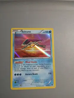 Pokemon TCG Suicune XY Breakpoint Holo Rare Card 30/122 - Image 1