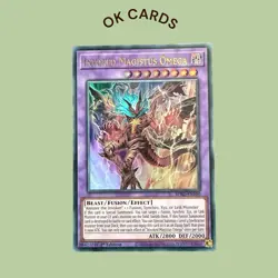 BPRO-EN100 Invoked Magistus Omega Ultra Rare 1st Edition YuGiOh - Image 1