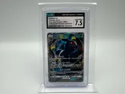 2017 Pokemon SM Umbreon GX SM36 Black Star Promo Card Premium Collection CGC 7.5 - Image 1