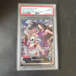 💎 PSA 10 One Piece Boa Hancock PSA Magazine Exclusive Promo OP07-038 Gem Mint - Image 1