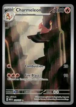 Pokemon Cards Charmeleon 169/165 151 Illustration Rare NM - Image 1