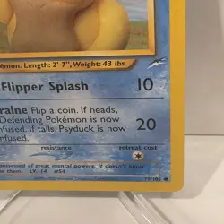 Psyduck 79/105 - Neo Destiny - 2000 - Pokemon TCG - NM Card - Image 4