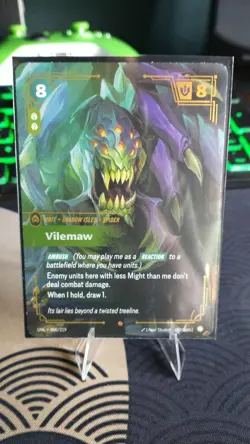 Vilemaw UNL 060/219 Epic Unleashed Riftbound League of Legends NM Card - Image 1