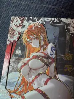 Goddess Story Xmas Nami Ultra Preimium Thick Card Waifu Doujin One Piece - Image 2