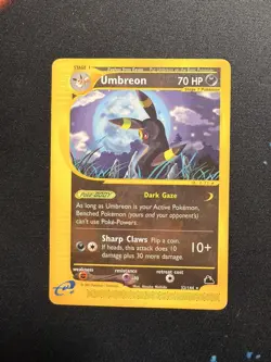 Pokemon Cards Umbreon 32/144 Skyridge Rare non holo - Image 1