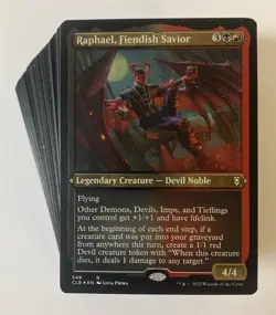MTG Magic The Gathering Raphael Fiendish Savior Budget 100 Card Commander Deck - Image 1