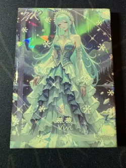 Goddess Frozen World Vivi Maiden Preimium Thick Card Waifu Doujin One Piece - Image 1