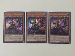 Yugioh Fiendsmith Engraver x 3 - 1st Edition Ultra Rare NM - Free Holo Card - Image 1
