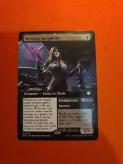 Stensian Sanguinist (Extended Art) - Commander: Secrets of Strixhaven - NM - Image 1