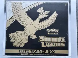 Pokemon TCG Shining Legends Elite Trainer Box Sealed ETB - No Tears w. Case - Image 3