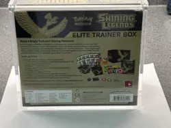 Pokemon TCG Shining Legends Elite Trainer Box Sealed ETB - No Tears w. Case - Image 4