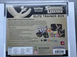 Pokemon TCG Shining Legends Elite Trainer Box Sealed ETB - No Tears w. Case - Image 5