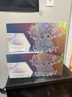 Pokemon TCG Scarlet & Violet Prismatic Evolutions Super-Premium Collection - Image 1