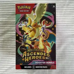 Pokemon TCG Mega Evolution Ascended Heroes Booster Bundle Box FACTORY SEALED - Image 1