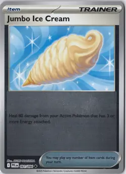4x Jumbo Ice Cream PLAYSET x4 091/094 [Reverse Holo] Trainer Cards Pokemon TCG - Image 2