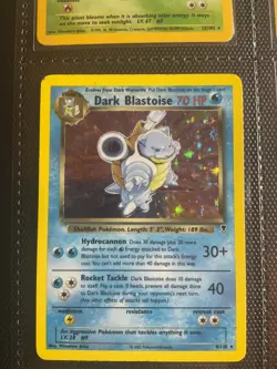 Pokemon TCG Dark Blastoise Legendary Collection 4/110 Holo Rare WOTC played - Image 1