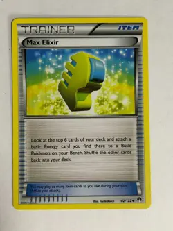 Pokemon TCG BREAKpoint Max Elixir 102/122 Near Mint - Image 1