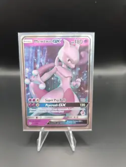 Pokemon TCG Mewtwo Gx, Mewtwo V, And Mew V 3 Card Rare Lot - Image 2