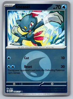 SNEASEL (ENERGY SYMBOL) 044/217 REVERSE HOLO POKEMON ASCENDED HEROES NM/M - Image 1
