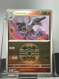 Salazzle Quick Ball 035/217 Pokemon Me: Ascended Heroes Reverse Holo - NM - Image 1