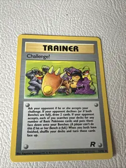 2000 Pokemon Team Rocket Unlimited Challenge! Trainer #74/82 - Image 1