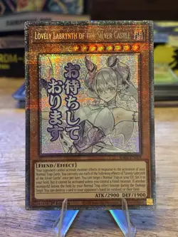 Lovely Labrynth of the Silver Castle (Starlight Rare) RA05-EN099 Yu-Gi-Oh NM - Image 1