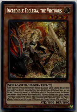 Incredible Ecclesia, the Virtuous Prismatic Secret Rare 2022 Tin of the Pharaoh' - Image 1