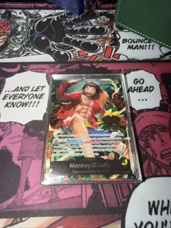 2024 One Piece 2nd Anniversary Tournament Winner Monkey D Luffy #ST13-003 - Image 1