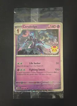 Ceruledge 040/091 Pokemon Day Sealed Promo Card - Image 1
