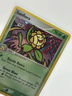 Sunflora 16/115 *SWIRL* EX Unseen Forces Holo Rare Pokemon TCG Card LP+/NM- - Image 2