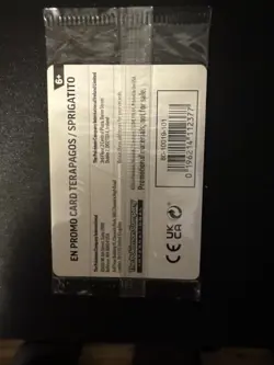 Pokemon TCG Terapagos 161/191 SPRIGATITO GameStop Promo Stamped Sealed Horizons - Image 2