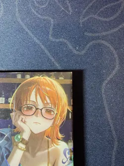 Goddess Story Nami Glasses Waifu Premium Card Diamond Doujin One Piece - Image 3