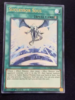 3x Successor Soul Ultra Rare Holo 1st Edition MP20-EN246 Yugioh Card TCG NM - Image 1