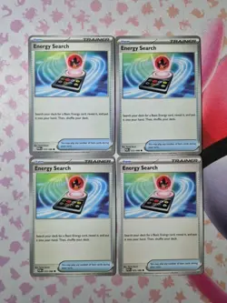 Pokemon Card - Energy Search - 072/088 - ×4 - Perfect Order - Playset - Image 1