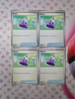 Pokemon Card - Potion - 083/088 - ×4 - Perfect Order - Playset - Image 1