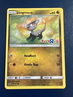 Pokemon Card Jangmo-o - 75/111 Toys R Us Promo STAMPED Near Mint - Image 1