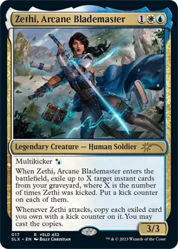 Zethi, Arcane Blademaster - 17 - SLX Cards - NM - Image 1