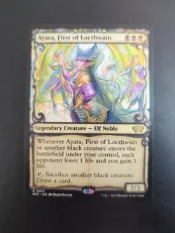 Ayara, First of Locthwain 0013 MTG Near Mint - Image 1