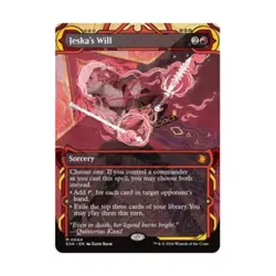 WotC Secrets of Strixhaven: Mystical Archive Jeska's Will (MR) (Foil) NM - Image 1