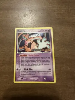 Deoxys 16/107 Destiny Deoxys Movie Promo (Stamped) - Pokemon - Image 2