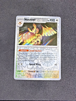 Pokemon TCG Noctowl 078/131 Prismatic Evolutions Reverse Holo Near Mint NM Rare - Image 1