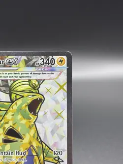 Pokemon TCG Tyranitar ex 211/197 SV03 Obsidian Flames Ultra Rare Full Art Holo - Image 2