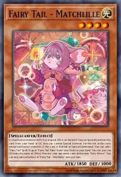 YUGIOH BLZD-EN016 Fairy Tail - Matchgiru Ultra Rare 1st Edition NM - Image 1