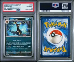 PSA 10 Umbreon 130/197 EBGames Exclusive Promo Pokemon Card EB GAMES - Image 3