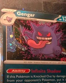 With Swirl Pokemon TCG Gengar 050/088 Eb Games Perfect Order Promo (Card C) - Image 3
